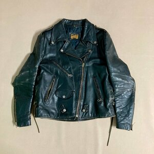 ★Protech LEATHER APPAREL プロテック リアルレザー ダブルライダースジャケット 本革レザー 18 レディース 革ジャン 2.15kg★