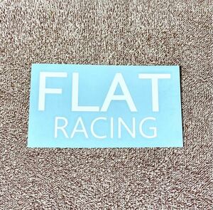 FLAT RACING カッティングステッカー 湾岸ミッドナイト 