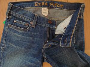 ☆Abercrombie&Fitch☆ＥＺＲＡ　ＦＩＴＣＨ☆ＬＡＤＹ’Ｓ☆ヴィンテージ風デニムＰＡＮＴ♪