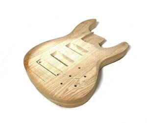 5弦 BASS ベース エレキベース 木材 BODY ボディ 未塗装 弦楽器 楽器 音楽 自作 パーツ 即有り