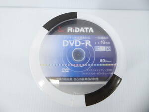 ★☆未開封品 RIDETA デジタル放送対応 1回録画用 DVD-R 4.7GB 50枚 DRCP16X.PW50RDD☆★