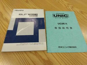 LP07-10468【福岡県福岡市発】取扱説明書 　いすゞ　エルフ (中古)