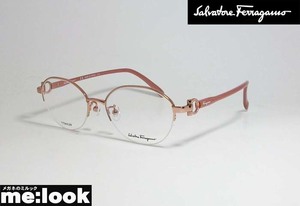 FERRAGAMO フェラガモ レディース 眼鏡 メガネ フレーム SF2544RA-265-51 度付可 ピンク