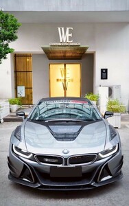 ★BMW i8用カーボンフルエアロセット/ばら売り販売可能/フロントスポイラー/トランクスポイラー/ディフューザー/サイドステップ/ビーエム