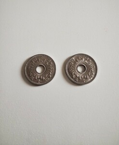旧50円 硬貨　(2枚) 　昭和37年と41年