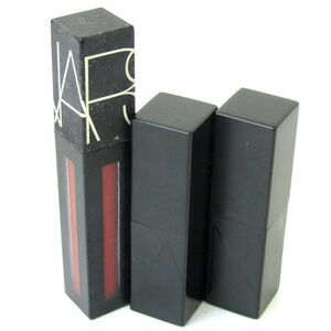 ナーズ 口紅 オーデイシャスリップスティック他 3点セット まとめて コスメ やや難有 レディース NARS