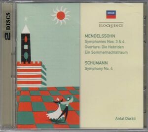[2CD/Eloquence]メンデルスゾーン:ヴァイオリン協奏曲ホ短調Op.64他/H.シェリング(vn)&A.ドラティ&ロンドン交響楽団 1964.7他