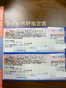 阪神タイガースチケット　4月26日（金）