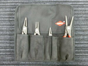 未使用品 マックツールズ MAC TOOLS クニペックス KNIPEX スナップリング プライヤー セット 4pc 管理No.40444