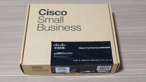 Cisco RVS4000 4ポートギガビット VPN搭載セキュリティルータ