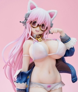 ユニオンクリエイティブ すーぱーそに子 White cat ver. 完成品フィギュア