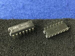 UPD4081BC【即決即送】NEC CMOS Logic 4081 D4081BC [AZT12-11-23/305757] NEC CMOS Logic ５個