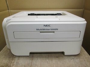 ◎中古レーザープリンタ【NEC MultiWriter 5000N】トナー/ドラムなし◎2306021