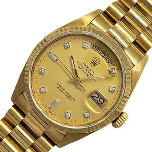 ロレックス ROLEX デイデイト 18038A ゴールド K18YG 腕時計 メンズ 中古