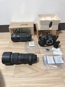 Nikon AF NIKKOR 300mm 1:4 ED ニコン Nikon AF 80-200mm 1:2.8 ED Nikon F100 箱付き