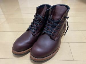 使用数回　美品　RED WING レッドウイング #9011 ベックマン ブラックチェリー US 8 26cm