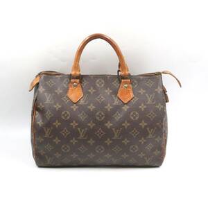 ★LOUIS VUITTON ルイヴィトン M41526 モノグラム スピーディ30 ハンドバッグ ミニボストンバッグ ブラウン系