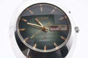 稼働品 オリエント デイデイト F429-22860 自動巻き メンズ 腕時計 ORIENT