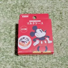 ☘️匿名配送☘️KIRIN ディズニーデザイン マルチケース ミッキーマウス 赤
