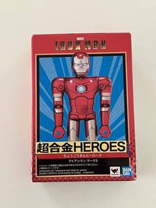 未開封/超合金ヒーローズ/IRON MAN (アイアンマン マーク3)/BANDAI(バンダイ)/アメコミ/DCコミック