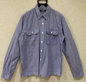 ＊ヒステリックグラマー HYSTERIC GLAMOUR No.0203AH05 シャドー 総柄 長袖シャツ トップス 日本製 L 　　　　　　 BJBA.AA