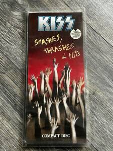KISS CD SMASHES THRASHES & HITS Longbox Sealed w/ Hype Sticker USA 1988 海外 即決