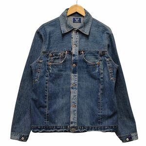 One-o-Five DENIM TOKYO Humming Birds Hill 別注 リメイク デニムジャケット インディゴ サイズL 正規品 / 33110