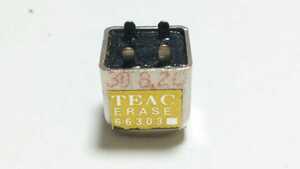 【倉庫整理】【ジャンク】TEAC 4Tr 2Ch 中古 消去ヘッド / ERASE HEAD 66303 (50663030) A-6300 A-6010 用?[USED HEAD for TAPE DECK]