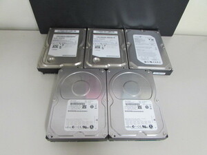  ★ 内蔵HDD　FUJITSU SAMSUNG Seagate　5個　まとめ売り 320GB(3.5インチ) Blu-rayレコーダー用 交換・換装用 　H0048AS
