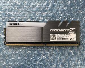 G.SKILL TRIDENTZ RGB 16GB×1枚 計16GB DDR4-3200 中古 デスクトップ メモリ【DM-818】