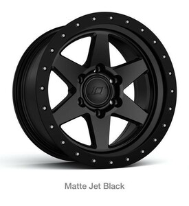 Stealth Custom Series (SCS) BR6 Model 17x8.5J 6x139.7 -10mm CB106.1mm 4本セット マットブラック スティールスカスタムシリーズ