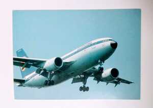 ■【ドイツルフトハンザ航空ポストカード】エアバス310 絵はがき 未使用品