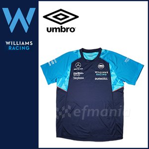 【非売品】2023 ウィリアムズ F1 支給品 トレーニングジャージー・シャツ L umbro★アルボン サージェント 日本GP