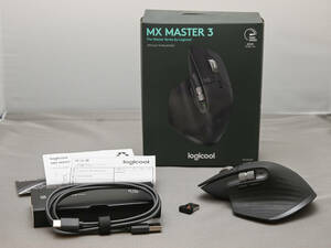 Logicool MX MASTER 3 ★ ロジクール アドバンス ワイヤレスマウス　MX2200sGR　中古美品　★　送料無料 ! ★