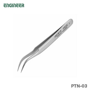 〈エンジニア〉チタンピンセット１２０ｍｍ　PTN-03