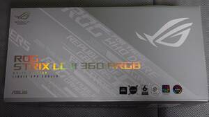 ☆新品未使用☆ASUS 簡易水冷CPUクーラー ROG STRIX LC II 360 ARGB WE J ムーンライトホワイトエディション ARGB AM5 LGA1700対応 