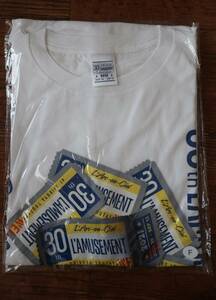 ラルクアンシエル30th L’AMUSEMENT BIG Tシャツ白新品未開封ラルカフェ