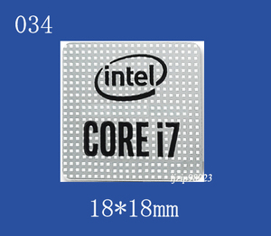 即決034【 CORE i7 】エンブレムシール追加同梱発送OK■ 条件付き送料無料 未使用