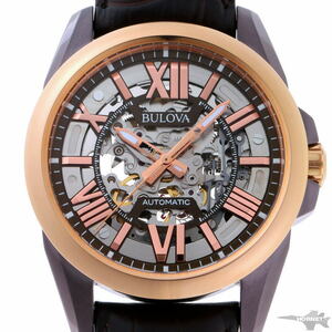 BULOVA ブローバ クラシック オートマチック 98A165 SS / GP メンズ 時計 2110381