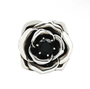 新品◆JUSTIN DAVIS◆INNER BEAUTY RING◆薔薇リング◆13号◆定価73,700円◆SRJ212◆