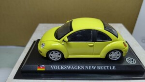 スケール 1/43 VOLKSWAGEN NEW BEETLE ！ ドイツ 世界の名車コレクション！ デル プラド カーコレクション！