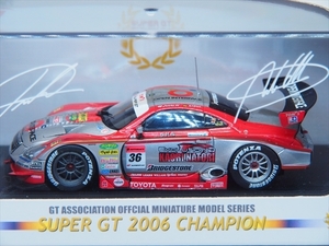 新品 エブロ 1/43 EB43883 ★オープンインターフェイスSC430 2006スーパーGTチャンピオン★