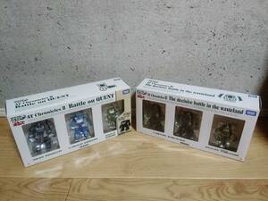 未開封+廃盤品　TAKARA TOMY　装甲騎兵ボトムズ　1/48　AG-V19 AT ChroniclesⅡ クエントの闘い　＆　AG-V20 AT ChroniclesⅢ 荒野の決戦