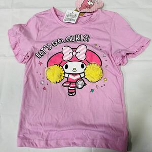 ★1050*激安sale!!新品 こども服 　半袖Tシャツsize130　1枚★サンリオ.マイメロディMY MELODY