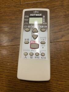 中古品 富士通 ホットマン リモコン KHR-60J1 KHR-60J1 HOTMAN FUJITSU