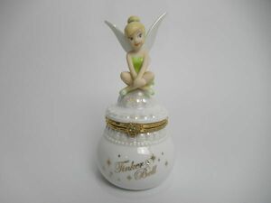 ピーターパン Peter Pan ティンカーベル Tinker Bell ヒンジボックス 小物入れ 加藤工芸 ハンドペイント 激レア★Disney ディズニー TDL