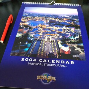 2404 USJ ユニバーサルスタジオジャパン 2004年 カレンダー 中古