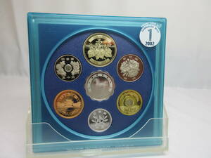 【7239-1】Technomedal Series テクノメダルシリーズ 1 プルーフ貨幣セット 2002年 平成14年 記念硬貨 メダル 通貨 造幣局 コイン