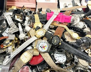 ブランド腕時計 懐中時計 置時計 など 大量まとめて 約18kg アナログ QZ 手巻 自動巻 デジタル 国産 海外ブランド多数 現状ジャンク品