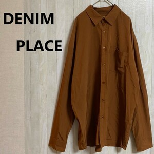 DENIM PLACE★メンズ 長袖 ブラウス シャツ★サイズ3　28-27